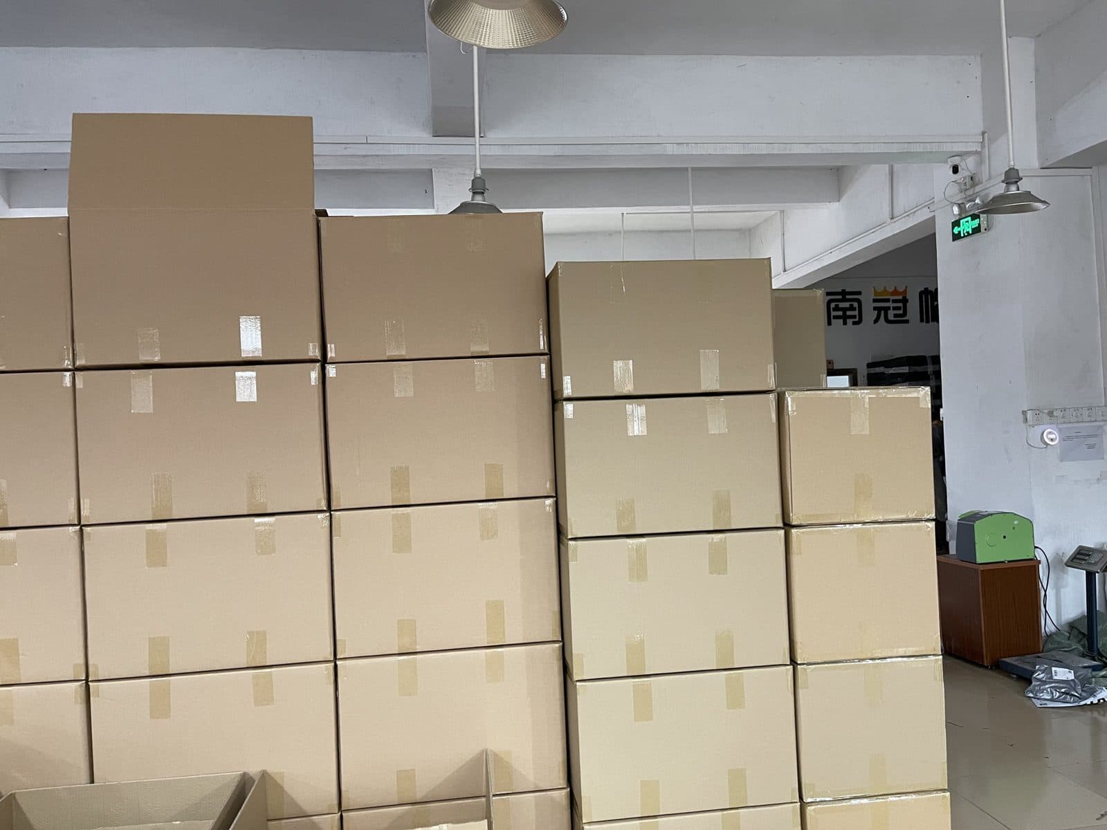 Cartons ready for shipping