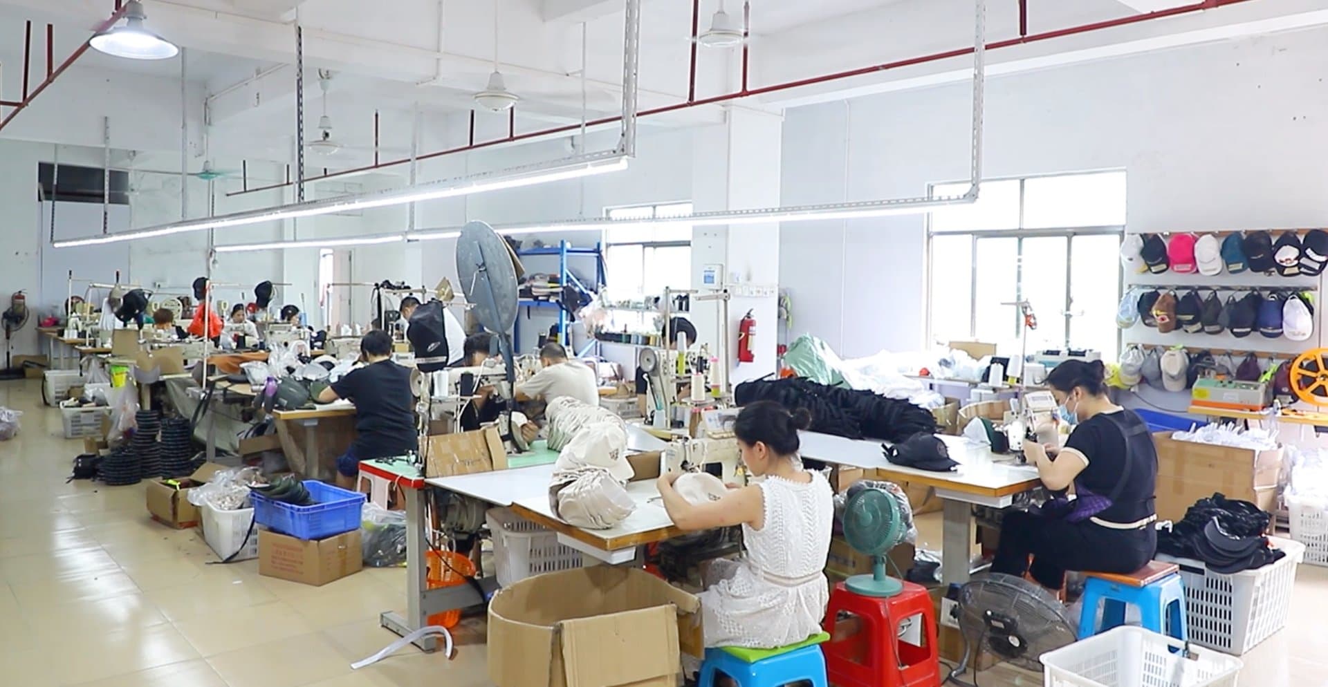 NanCrown Headwear Factory - Custom Hat Manufacturing Process