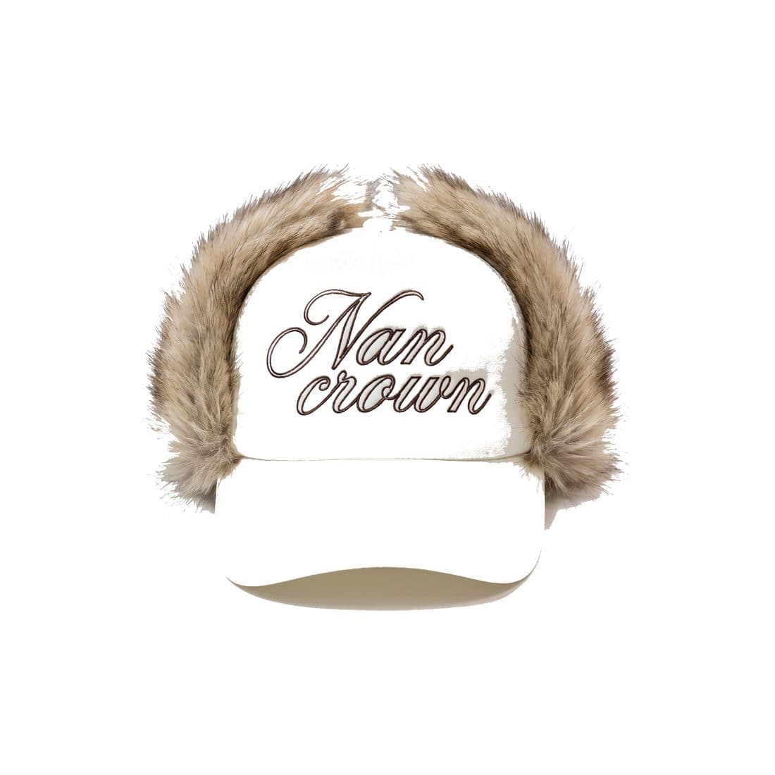 Casquette à Oreillettes et Bordure Fausse Fourrure